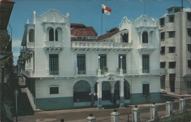 Presidential Palace, Panama City, Panama Foto Flatau