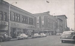 Main Street with Woolworth's and Newberry's, Pueblo, CO Postcard