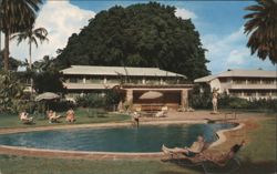 Kauai Inn Swimming Pool, Lihue, HI Postcard