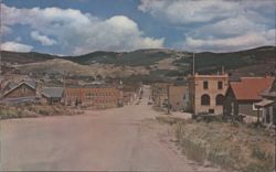 Main Street, Cripple Creek, CO Postcard