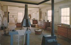 Hancock Shaker Village, Sister's Ironing Room Postcard