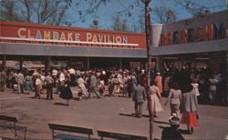 Clambake Pavilion at Lincoln Park Postcard