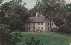The Parson Barnard House, North Andover, MA Postcard