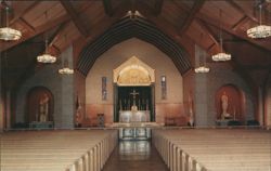 Collegiate Church of Christ the Teacher, Merrimack College Postcard