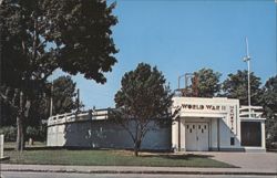 World War II Memorial Swimming Pool, North Attleboro Postcard