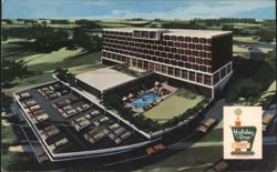 Holiday Inn Hotel, Newton, MA Postcard