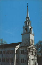 Unitarian Church (1801), Newburyport, MA Postcard