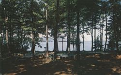 Point O'Pines Chapel, Rolling Ridge Postcard