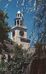 The Town Clock and Tower, Nantucket, MA Postcard