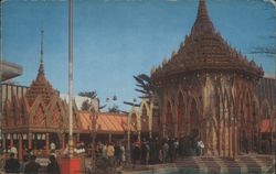 Thailand Pavilion, 1964 New York World's Fair Postcard