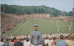 Michie Stadium Football Game, West Point, NY Postcard