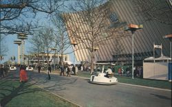 General Motors Pavilion, 1964 New York World's Fair Postcard