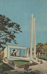 Continental Insurance Pavilion, New York World's Fair 1964 Postcard