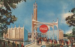 Coca-Cola Pavilion, New York World's Fair 1964-65 Postcard