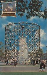 The Astral Fountain, New York World's Fair 1964-1965 Postcard