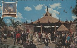 Caribbean Pavilion, New York World's Fair 1964-1965 Postcard