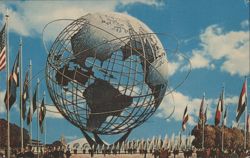Unisphere, New York World's Fair 1964-1965 Postcard