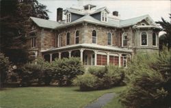 St. Paul's Priory, Newport, RI Postcard