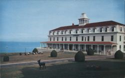 The Spring House Hotel, Block Island, RI Postcard