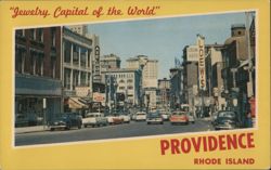 Weybosset Street, 'Jewelry Capital of the World' Postcard