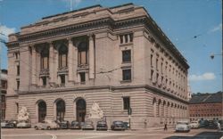U. S. Post Office and Court House, Providence, RI Postcard