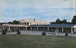 Colonial Motor Inn, Providence, RI Postcard