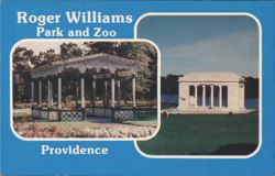 Roger Williams Park and Zoo, Providence Postcard