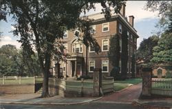 John Brown House, Providence, RI Postcard