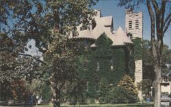Davis Hall, University of Rhode Island Postcard