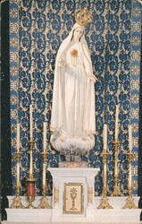 Shrine of Immaculate Heart of Mary, West Warwick, RI Postcard