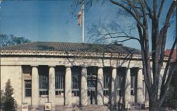 Post Office, Westerly, RI Postcard