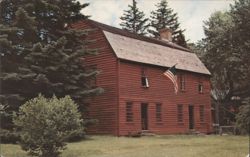 Gilbert Stuart Birthplace, Saunderstown, RI Postcard