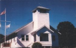 Union Church, Prudence Island Postcard