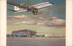 New Air Terminal Building, Theodore Francis Green Airport Postcard