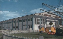 Alhambra Ballroom, Crescent Park, Riverside, RI Postcard