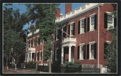 Three Bricks, Starbuck Houses, Nantucket, Massachusetts Postcard