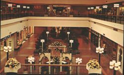 Midland Mall Interior, Warwick, RI Postcard