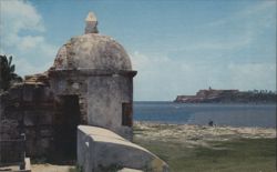 Sentry Box and El Morro, San Juan National Historic Site Postcard