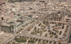 Aerial View of Guatemala City Postcard