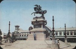 Monumento al Gral. Justo Rufino Barrios, Guatemala Postcard