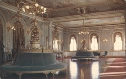 Lobby of National Theatre, San José Postcard