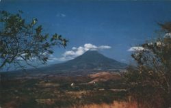 Volcano Chinchontepec near San Vicente Postcard