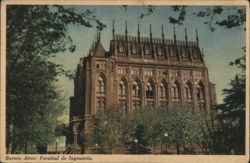 Facultad de Ingeniería, Buenos Aires Postcard