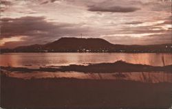 Sundown Over Panama City, Republic of Panama Postcard