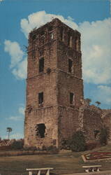 Ruins of the Cathedral Tower, Panama La Vieja Postcard