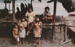 Choco Indians, Darién, Panama Postcard