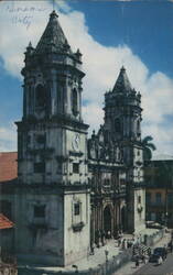 Cathedral of Panama City Postcard