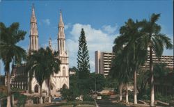 Church of the Carmelite Fathers, Panama City Postcard