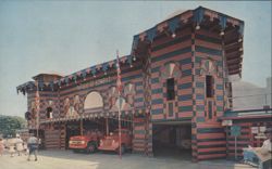 Parque de Bombas Firehouse, Ponce, Puerto Rico Postcard