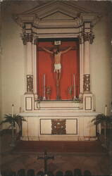 Christ of the Ponces, San Jose Church, San Juan Postcard